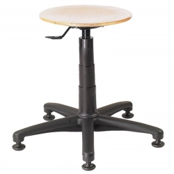 Stołek taboret obrotowy warsztatowy na stabilnej podstawie bez kółek Stołek taboret obrotowy warsztatowy na stabilnej podstawie bez kółek