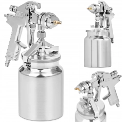 Pistolet malarski lakierniczy do malowania natryskowego 1000 ml 240 mm Pistolet malarski lakierniczy do malowania natryskowego 1000 ml 240 mm